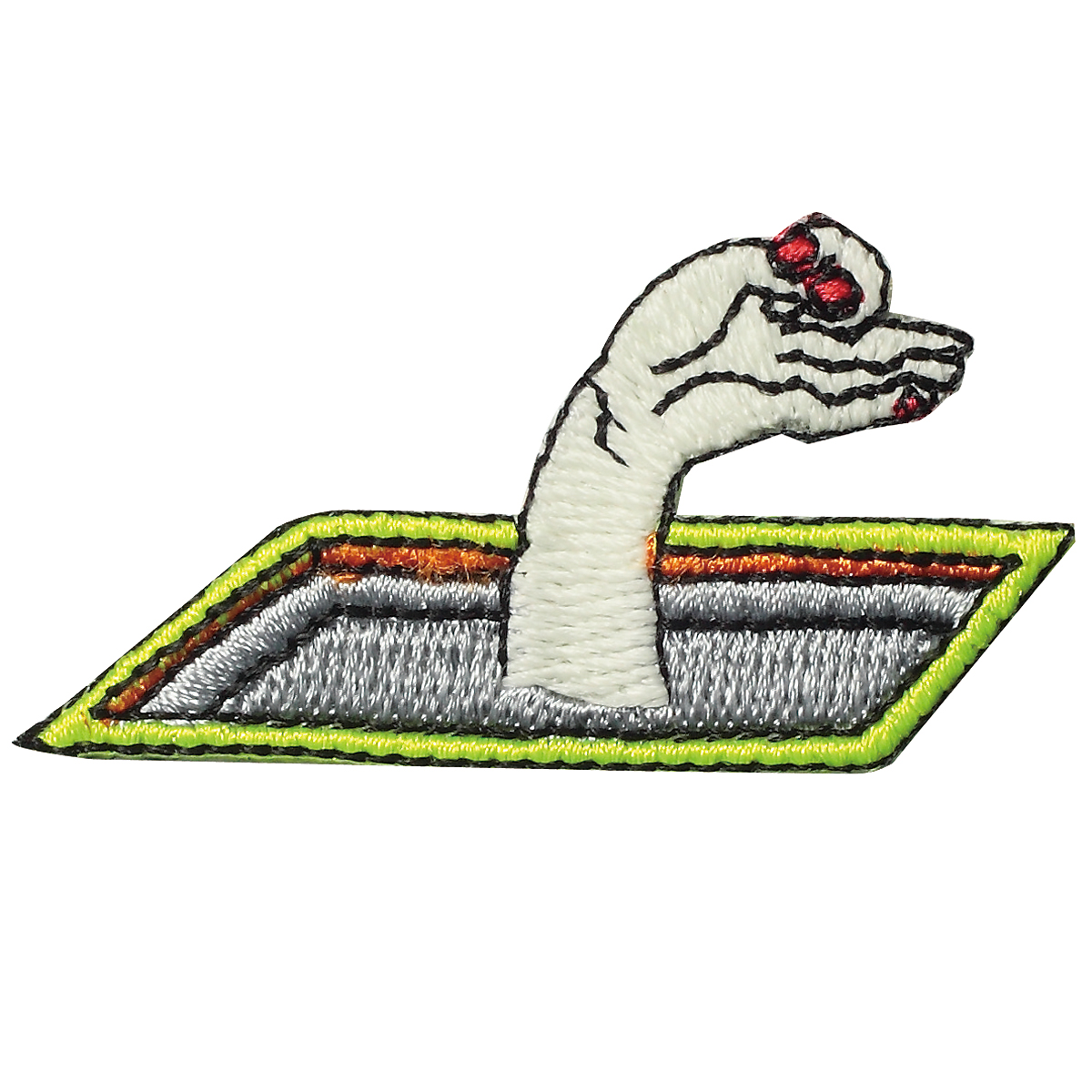 KYWS-104／ワッペン／囲炉裏の手／いろりのて／【ゆうパケット可】