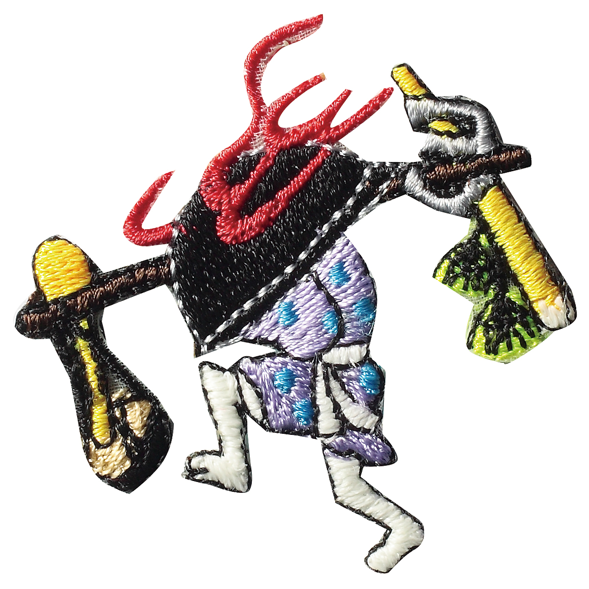 KYWS-118／ワッペン／鍋坊主／なべぼうず／【ゆうパケット可】