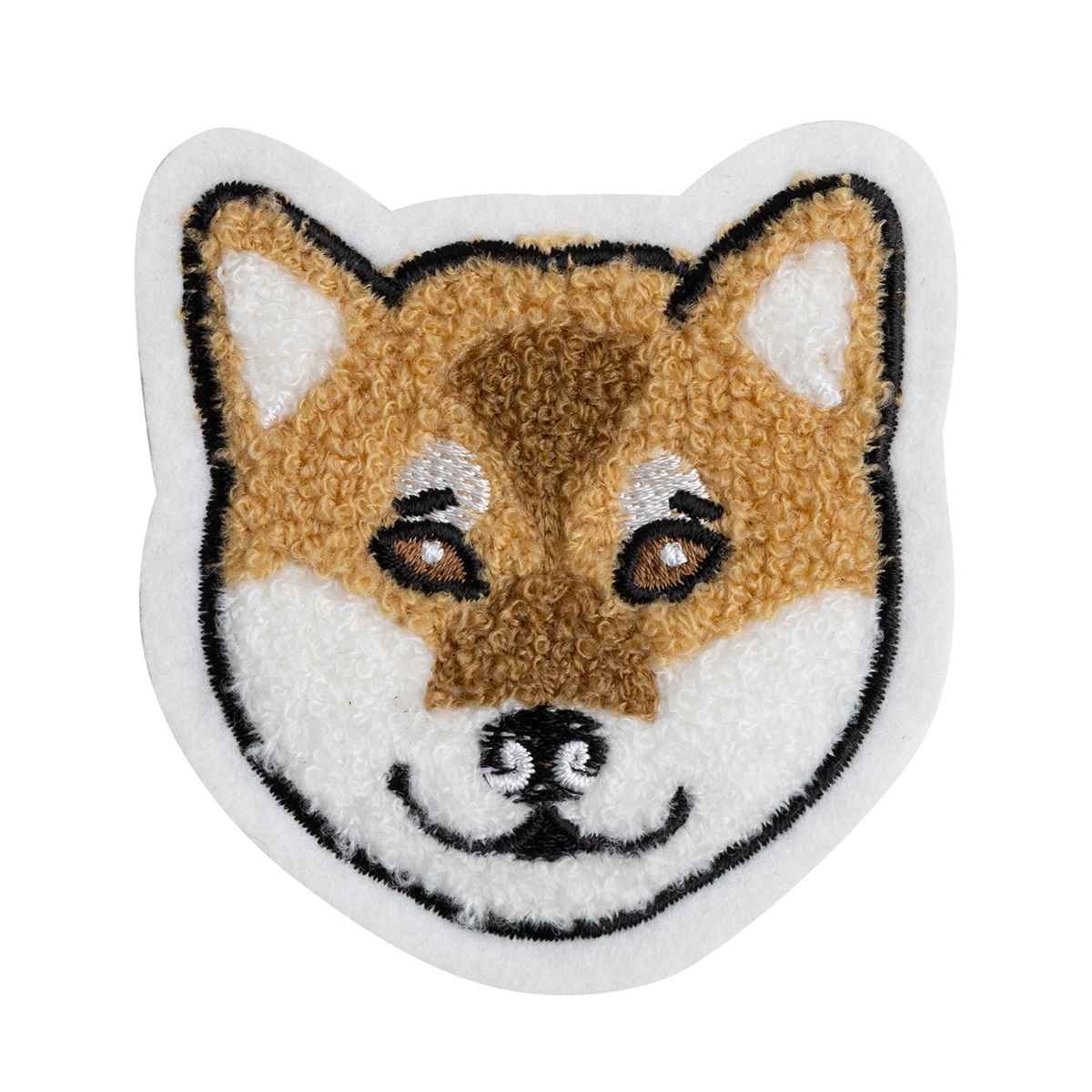 KYWS-1216／サガラワッペン／困る柴犬／【ゆうパケット可】