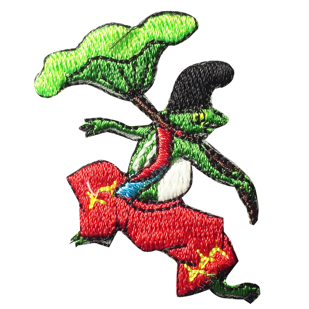 KYWS-131／ワッペン／蛙／かえる／【ゆうパケット可】