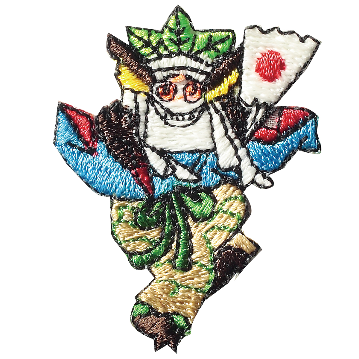 KYWS-132／ワッペン／模模具和／ももんが／【ゆうパケット可】