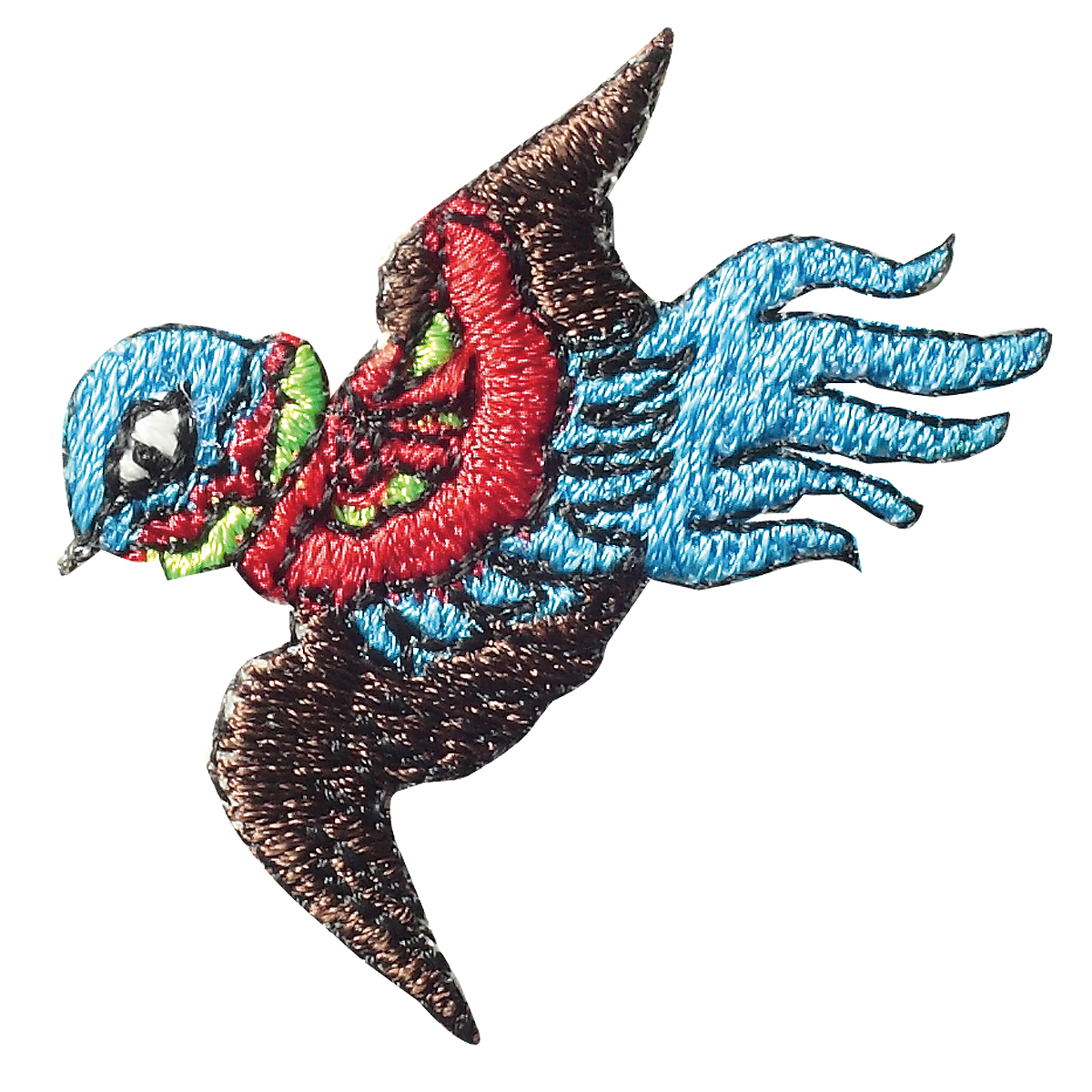 KYWS-135／ワッペン／鳥兜／とりかぶと／【ゆうパケット可】