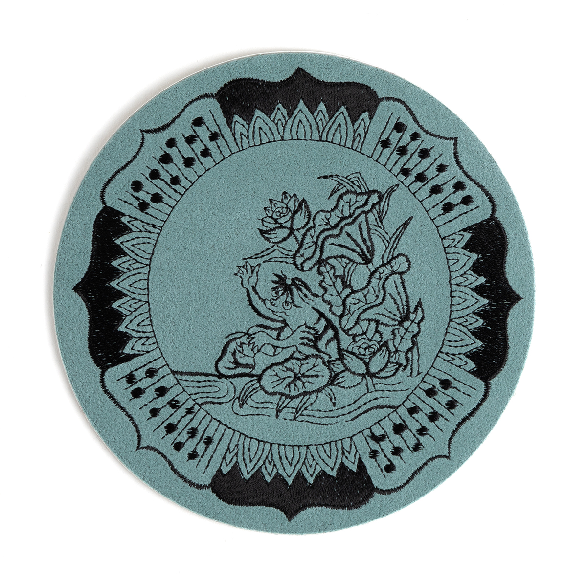 KYWS-153B／ワッペン／河童big／【ゆうパケット可】