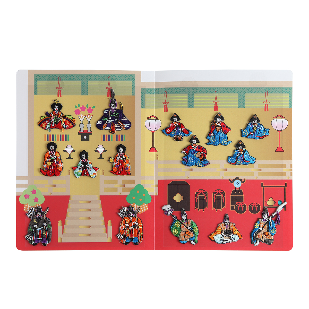 KYWS-279SET／ワッペンブック／雛祭り