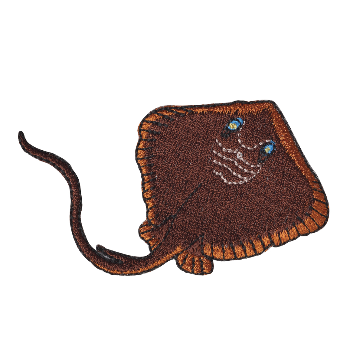 KYWS-750／ワッペン／エイ／【ゆうパケット可】