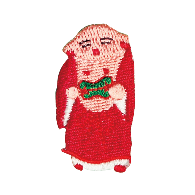 KHWS-510／ワッペン／伏見人形図／【ゆうパケット可】