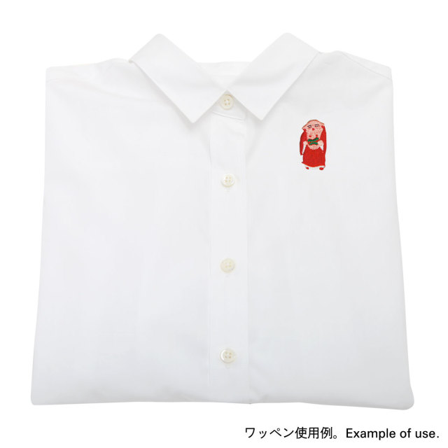 KHWS-510／ワッペン／伏見人形図／【ゆうパケット可】