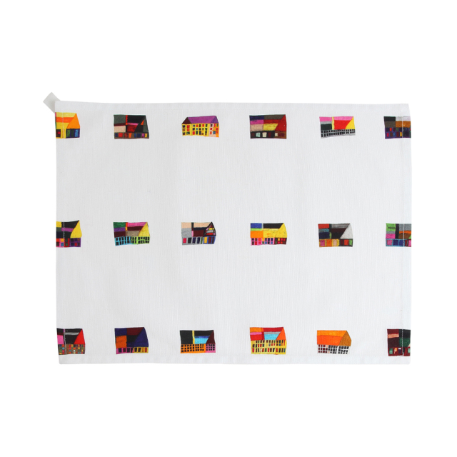 KRM04-08／キッチンクロス／「家」堀田哲明／【2枚までゆうパケット可】