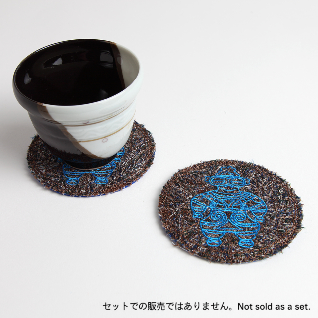 土偶 KY84-497／ミニクッション／遮光器土偶／しゃこうきどぐう