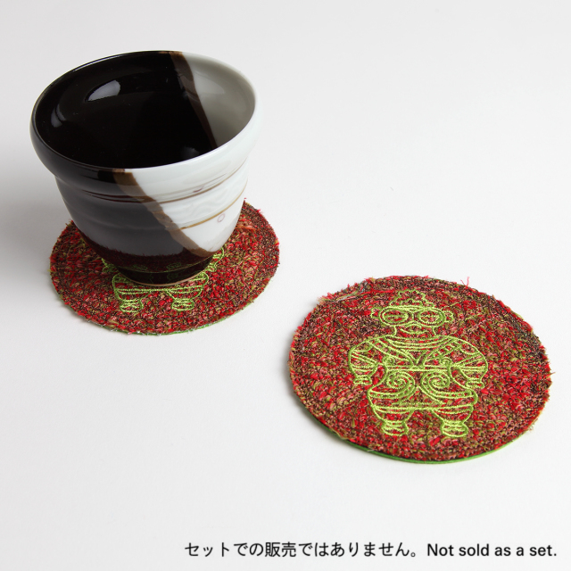 土偶 KY84-497／ミニクッション／遮光器土偶／しゃこうきどぐう