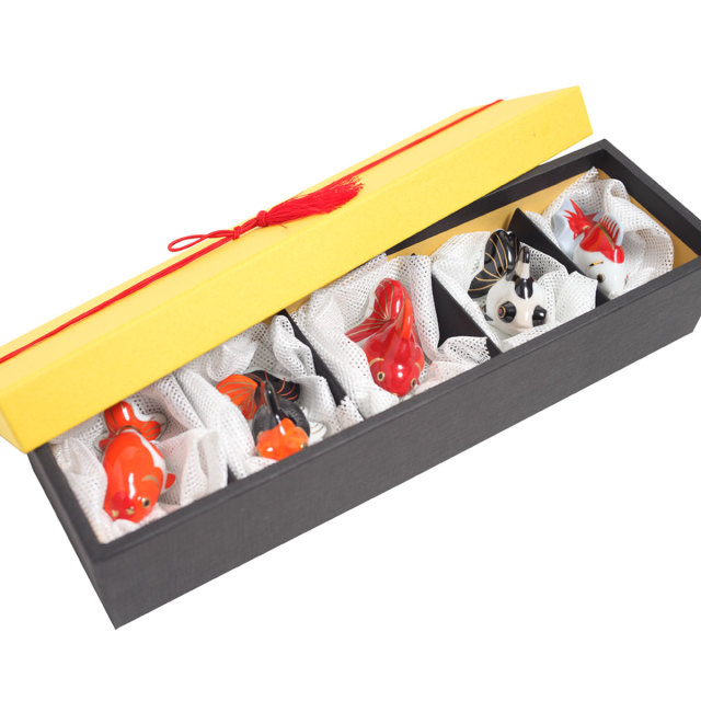 KY12-787E／箸置きセット／金魚