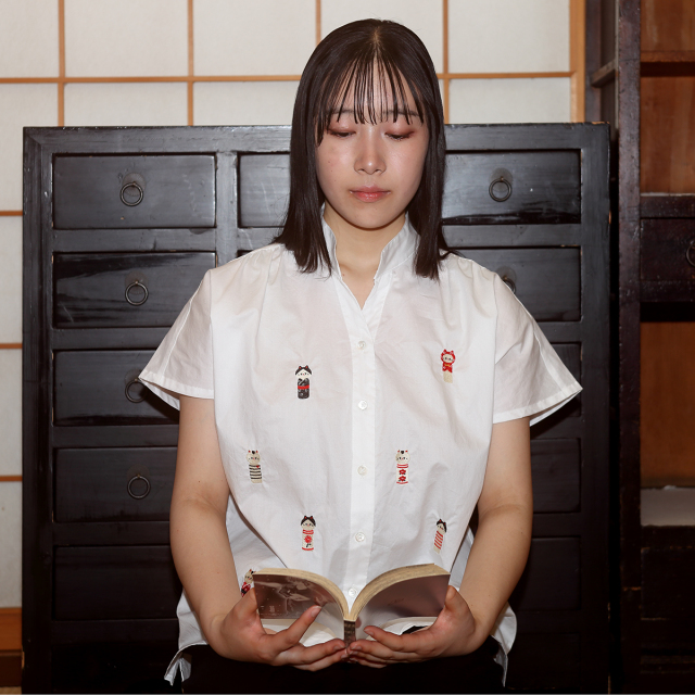 新品未使用　マルコローレ　フレンチスリーブTシャツ　 ブラウスTシャツ　白 接触冷感/シワになりにくい】BEAUTY FORM フレンチスリーブT