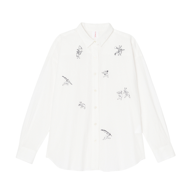 KY17-672A／ドビーシャツ[播州織]／兎