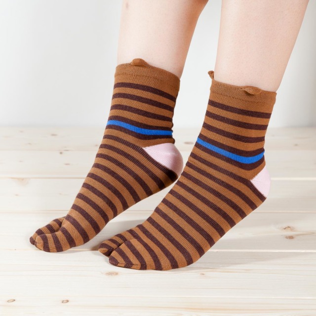 KY18-66／足袋ソックス／とら／【4足までゆうパケット可】