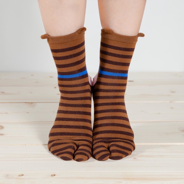 KY18-66／足袋ソックス／とら／【4足までゆうパケット可】