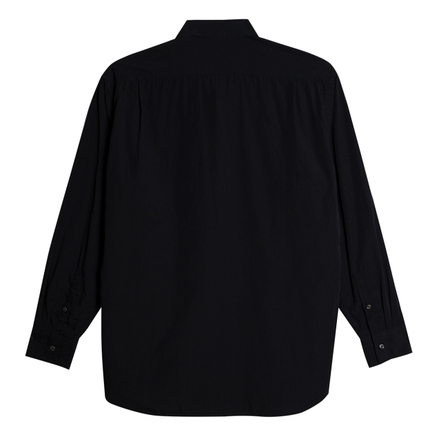 KY19-804AB／メンズシャツ[オーガニックコットン]／相馬の古内裏(黒)