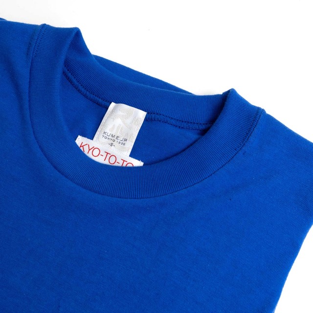 KY54-1185／Tシャツ（青）／杜若