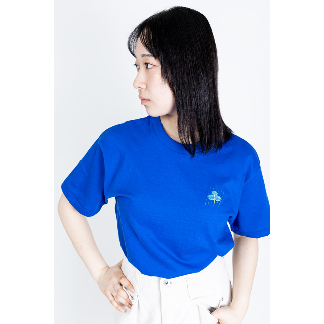 KY54-1185／Tシャツ（青）／杜若