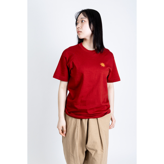 KY54-1189／Tシャツ（えんじ）／たこ