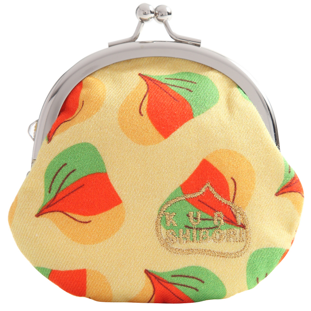 KY70-375／ミニがま口／栗絞り／【3個までゆうパケット可】