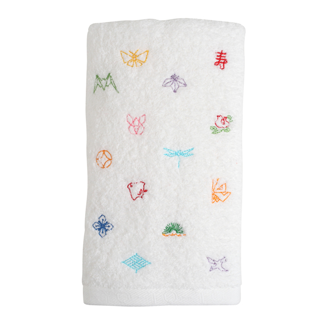 KY72-859／フェイスタオル／背守り〈白〉