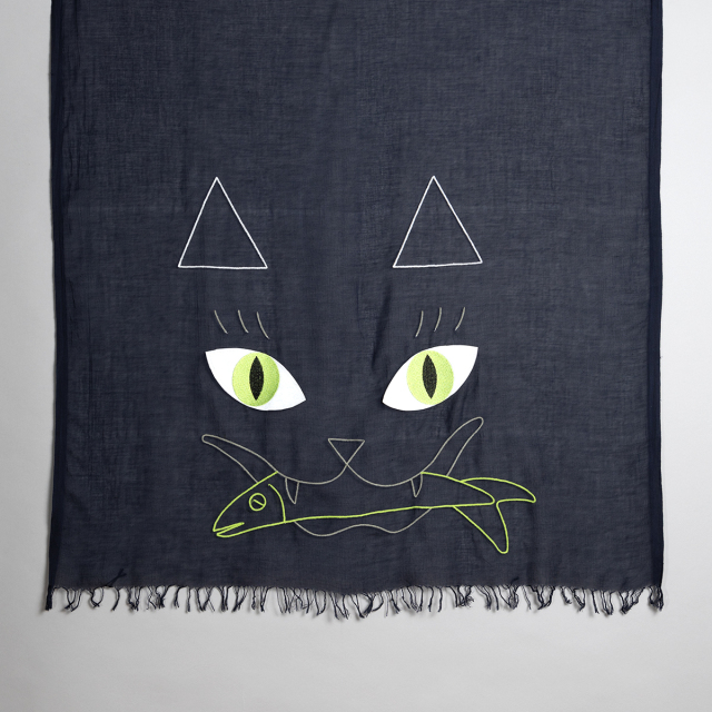 KY78-110／ストール／化猫