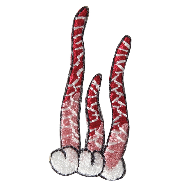 KYW-330／ワッペン／きつねのえふで／【ゆうパケット可】