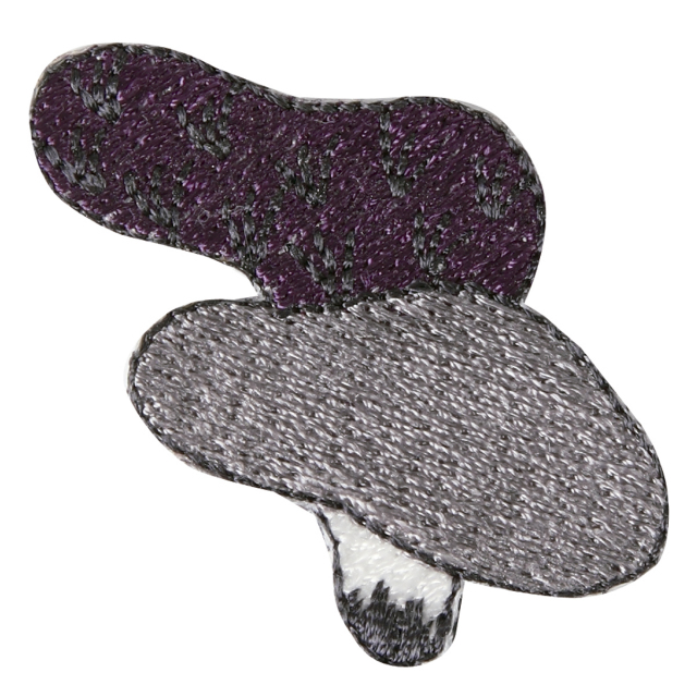 KYW-334／ワッペン／うしびたい／【ゆうパケット可】