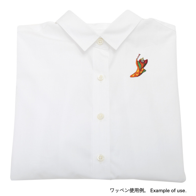 KYWS-117／ワッペン／白般若／しろはんにゃ／【ゆうパケット可】