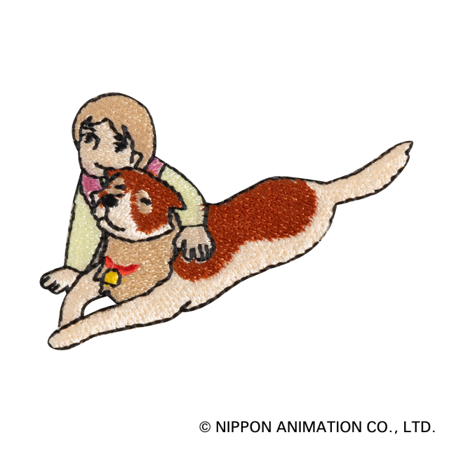 KYWS-1207／ワッペン／ネロとパトラッシュ3／【ゆうパケット可】