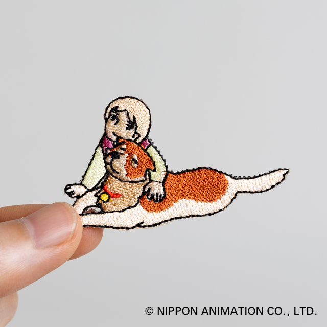 KYWS-1207／ワッペン／ネロとパトラッシュ3／【ゆうパケット可】