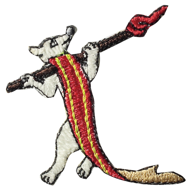 KYWS-139／ワッペン／狐火／きつねび／【ゆうパケット可】