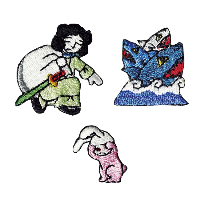 KYWS-160A／ワッペン／因幡の白兎／いなばのしろうさぎ／【ゆう