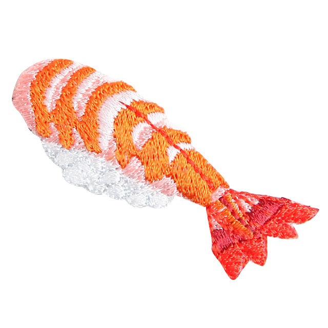 EBI 気持ち良い 刺繍ワッペン 5個セット