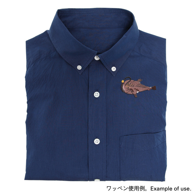 KYWS-733／ワッペン／鮟鱇／あんこう／【ゆうパケット可】