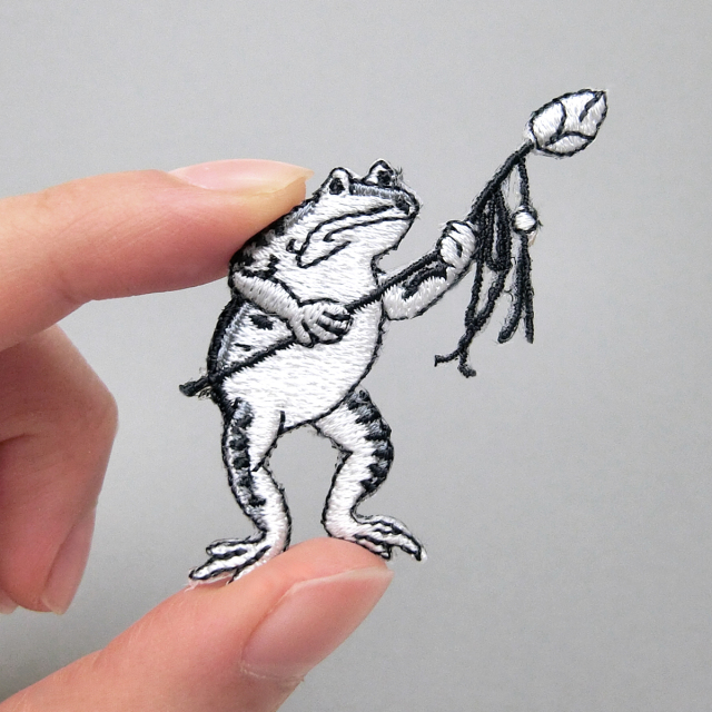 KYWS-830／ワッペン／お供え物を運ぶ／【ゆうパケット可】