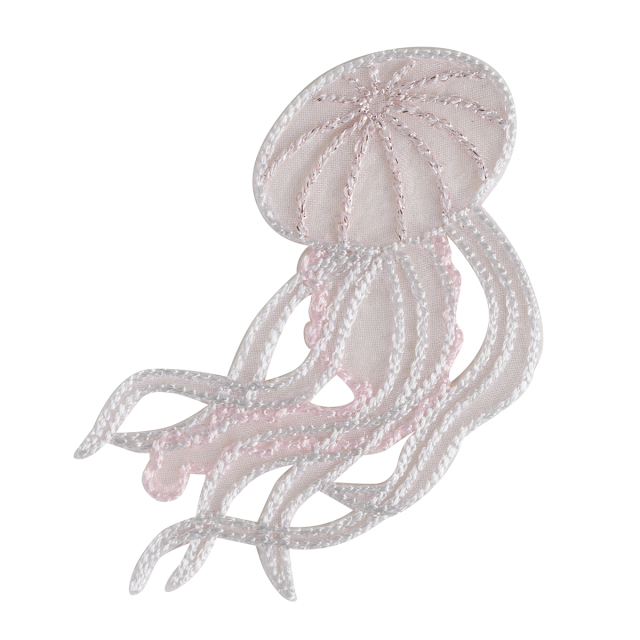 KYWS-978／ワッペン／あかくらげ／【ゆうパケット可】