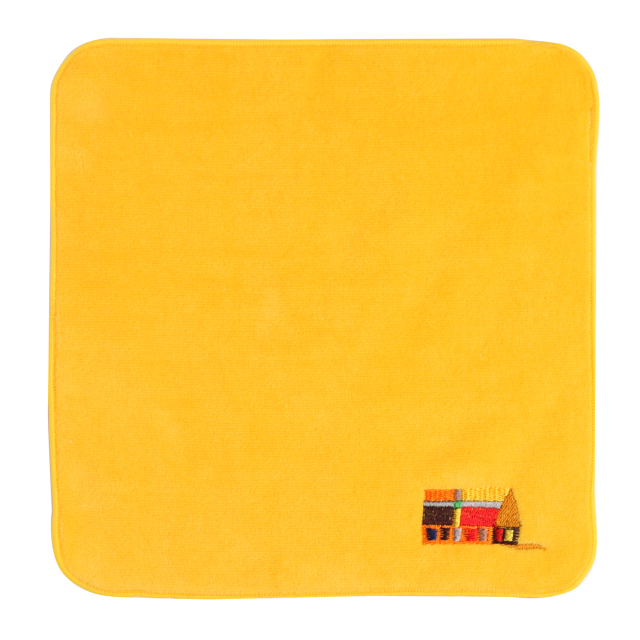 MZ68-023／タオルハンカチ／「家」1 堀田 哲明／【6枚までゆうパケット可】