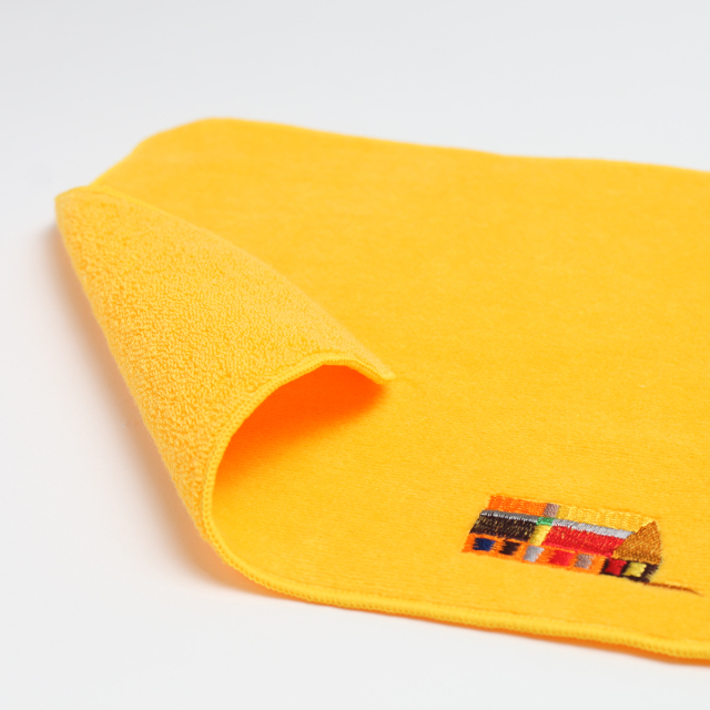 MZ68-023／タオルハンカチ／「家」1 堀田 哲明／【6枚までゆうパケット可】