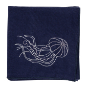 KY28-978／ガーゼハンカチ／あかくらげ／【6枚までゆうパケット可】