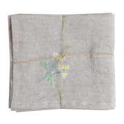 KY28-1098／ガーゼハンカチ／切り花／【6枚までゆうパケット可】