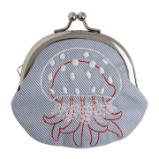 KY70-1213／ミニがま口／たこくらげ／【3個までゆうパケット可】