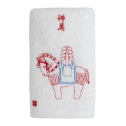 KY01-13R／手ぬぐい／松竹梅〈赤〉／【5枚までゆうパケット可】