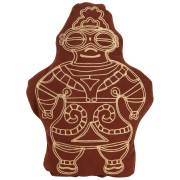 縄文　土面　Q77-3 縄文 土面 Q77-3