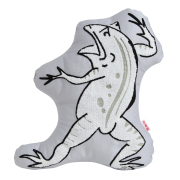 鳥獣戯画　Y'S ストール　レア　限定品 KY78-680S／ストール／蛙と兎の相撲(黒)