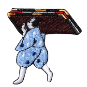 KYW-095／ワッペン／襖持ち／【ゆうパケット可】