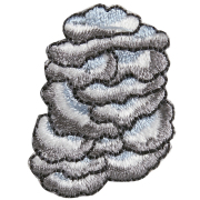 KYW-326／ワッペン／むせった／【ゆうパケット可】