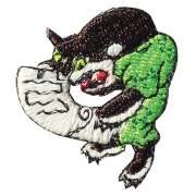 KYWS-145／ワッペン／猫又／ねこまた／【ゆうパケット可】