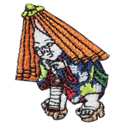 KYWS-169／ワッペン／雨降小僧／あめふりこぞう／【ゆうパケット可】