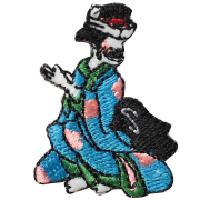 KYWS-177／ワッペン／お歯黒べったり／おはぐろべったり／【ゆうパケット可】